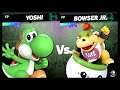 Super Smash Bros Ultimate Amiibo Fights  – Request #19375 Yoshi vs Bowser Jr
