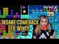 Tetris 99 - Insane Comeback!