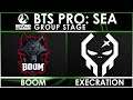 BOOM vs Execration | BTS Pro Series Season 8: SEA Dota 2 Highlights