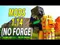 Minecraft 1.14 How To Install Mods (Without FORGE) Tutorial