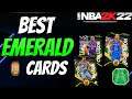 The ABSOLUTE BEST EMERALD TOKEN REWARD CARDS IN NBA2K22 MYTEAM OMG!!