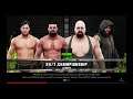 WWE 2K19 Ricochet VS Big Show,Gulak,Roode Fatal 4-Way Ladder Match WWE 24/7 Title