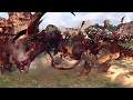 Dread Saurian VS War Mammoth |The Hunter & The Beast| Total War: Warhammer 2