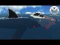 New Megalodon Attacks My Custom Boat! - Stormworks Gameplay - Sinking Ship Survival