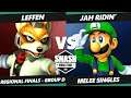 SWT EU RF Group D - Leffen (Fox) Vs. Jah Ridin' (Luigi) SSBM Melee Tournament