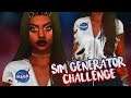 The Sims 4: Create a Sim | SIM GENERATOR CHALLENGE + FULL CC LIST & SIM DOWNLOAD