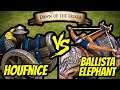 200 Houfnice vs 200 Elite Ballista Elephants | AoE II: Definitive Edition