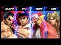 Super Smash Bros Ultimate Amiibo Fights – Kazuya & Co #48 Kazuya & Ryu vs Terry & Ken