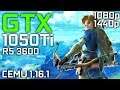Zelda Breath of the Wild GTX 1050 Ti + RYZEN 5 3600 | 1080p 1440p (CEMU 1.16.1 Emulator)