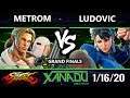 F@X 337 SFV - MetroM (Vega) Vs. Ludovic (Chun-Li) Street Fighter V Grand Finals