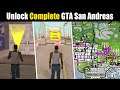 How to Unlock All GTA San Andreas | How to Unlock Complete GTA San Andreas Game