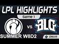 IG vs BLG ighlights Game 1 LPL Summer Season 2021 W8D2 Invictus Gaming vs Bilibili Gaming by Onivia