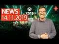 Microsoft X019: ab 21 Uhr live! The Witcher (Netflix): zweite Staffel bestätigt! | GW-NEWS