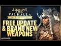 NEW River Raids, Free Content Update - New Weapons & Armor, And Skills | Assassin's Creed Valhalla