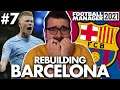 CHAMPIONS LEAGUE SEMI-FINAL | Part 7 | REBUILDING BARCELONA FM21 | Football Manager 2021