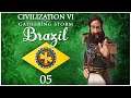 Civilization 6 - Gathering Storm as Brazil - Episode 5 ..."Saving" English Citizens...