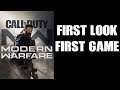 COD Modern Warfare 2019 - First Look, First Game (PS4)