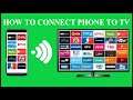 How to Connect Mobile Phone to TV Share Mobile Phone Screen on TV