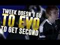 Tweek doesnt go to EVO to get second!