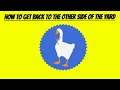 Untitled Goose Game How To Get Back To The Other Side Of The Yard (Quicktips)