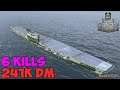 World of WarShips | Hakuryū | 6 KILLS | 241K Damage - Replay Gameplay 4K 60 fps