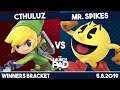 Cthuluz (Toon Link) vs Mr. Spikes (Pacman) | Winner Bracket | The Launch Pad #5