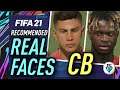 FIFA 21: RECOMMENDED REAL FACES: CB