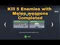 How to Kill 5 Enemies with Melee Weapons | Melee COD Mobile Mission | Wisdom Frost