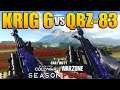 KRIG vs QBZ | Which is the Best Low Recoil Weapon in Warzone | KRIG/QBZ Class Setups/Loadouts