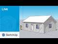 Modeling a Log Cabin Live with Aaron!