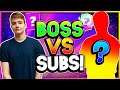 PLAYING vs MY SUBSCRIBERS in CLASH ROYALE!