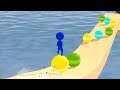 Stack Rider: All Levels Gameplay Android, iOS