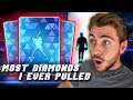I Pulled SO MANY Diamonds In My BIGGEST Pack Opening Ever! EASIEST Way For Free Packs! MLB 21