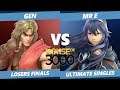 Smash Ultimate Tournament - Mr E (Lucina) Vs. Gen (Palutena, Ken) SSBU Xeno 173 Losers Finals