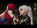 Black Cat Gets Cosy With Spider man In Tom Holland Suit