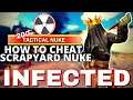 how to CHEAT SCRAPYARD NUKE + BASICALLY FREE BRIDGE NUKE (infected) | Call of Duty Modern Warfare
