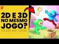 JOGUE EM 2D E 3D NO MESMO JOGO! - Toodee and Topdee | #Shorts