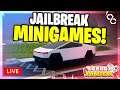 🔴 [LIVE] Jailbreak MINIGAMES! | simon says + hide & seek! | Roblox Livestream 🔴