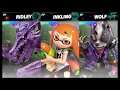 Super Smash Bros Ultimate Amiibo Fights   Request #4243 Ridley vs Inkling vs Wolf
