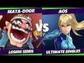 S@X 429 Losers Semis - Mata-Door (Wario) Vs. AoS (ZSS) Smash Ultimate - SSBU