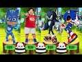 Tag with Ryan PJ Masks Catboy vs Sonic Dash - All Characters Unlocked All Bosses Combo Panda Werehog