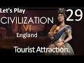 Tourist Attraction - Civilization VI Gathering Storm as England - Part 029 - Let's Play