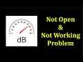 How To Fix Sound Meter App Not Open Problem Android & Ios - Fix Sound Meter App Not Working Problem