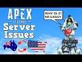 Americans are being forced onto Australian Servers in Apex Legends!