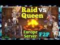 Epic Seven RAID VS Queen Azumashik (Ken Achates A. Montmo Axe) Epic 7 Gameplay Epic7 [EU F2P Day 37]