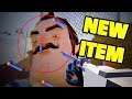 Hello Neighbor Act 2 NEW ITEM!! - It's Nerf Or Nothing
