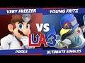 LEVELUP Arena 3 - Very Freezer (ROB, Dr. Mario) Vs. Young Fritz (Falco) SSBU Ultimate Tournament