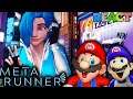 TARI IS SO CUTE!  - META RUNNER - Episode 1: Wrong Warp - SMG4 Glitch Productions | Luigikid Reacts