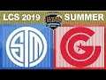 TSM vs CG   LCS 2019 Summer Split Week 6 Day 1   Team SoloMid vs Clutch Gaming