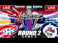 Winnipeg Jets vs Montreal Canadiens Game 3 LIVE | NHL Stanley Cup Playoffs Stream [Text-To-Speech]